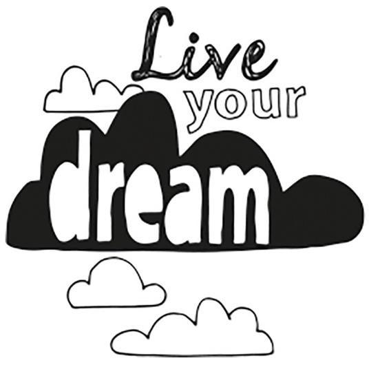 Timbro in legno Pop' Stamp. Live Yout Dreams - 4