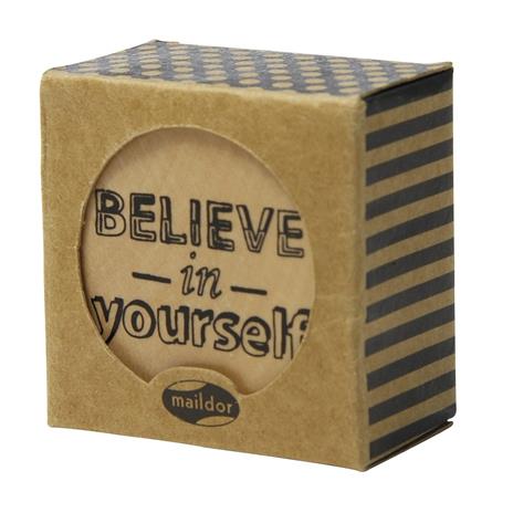 Timbro in legno Pop' Stamp. Believe in Yourself - 2