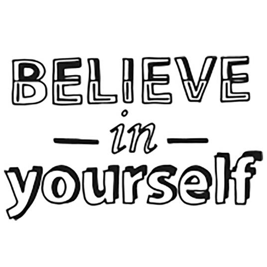 Timbro in legno Pop' Stamp. Believe in Yourself - 4