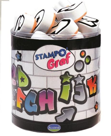 Stampo Clear Alfabeto Graffiti - 2