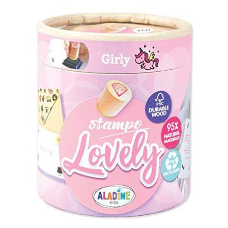 Aladine Art Supplies, Stampo Lovely City Girly, 1