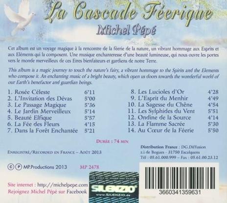 La Cascade Féerique - CD Audio di Michel Pépé - 2