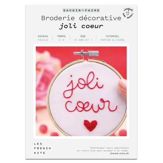 Scatola fai-da-te - Ricamo decorativo - Bel Cuore - 2
