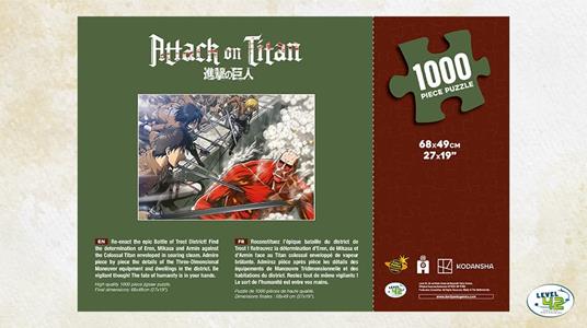 ATTACK ON TITAN JIGSAW PUZZLE PUZZLE DO NOT PANIC GAMES - 6