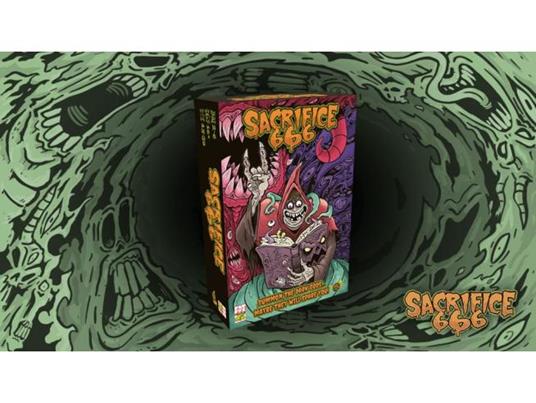 Sacrifice 666 Inglese Gioco Da Tavolo Do Not Panic Games