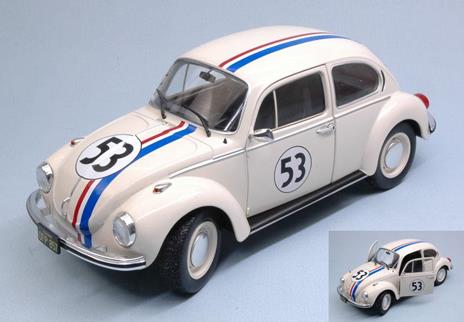 Volkswagen Vw Beetle Herbie Maggiolino Tutto Matto 1:18 Model Sl1800505