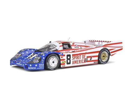 Solido Porsche 956 #8 Modello auto sportiva 1:18