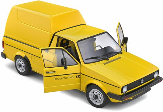 Solido Volkswagen Caddy Mk.1 German Post Modello city car Preassemblato 1:18 - 6