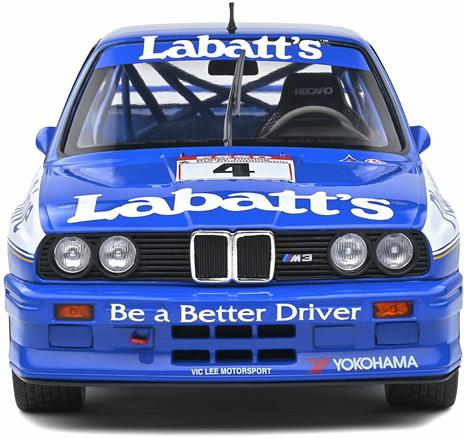 Solido BMW E30 M3 Modello auto sportiva Preassemblato 1:18 - 4