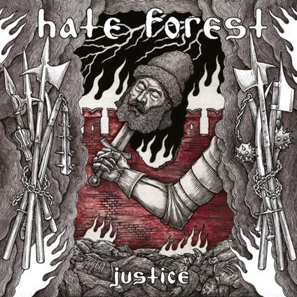 Justice - CD Audio Singolo di Hate Forest