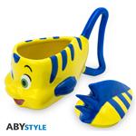 Disney. Mug 3D. Flounder The Little Mermaid X2