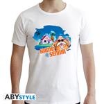 T-Shirt Unisex Tg. M Dragon Ball: Dbz/ Master Roshi White New Fit