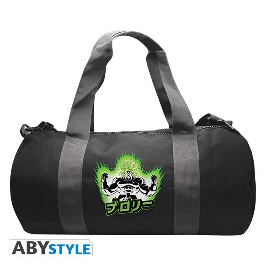 Dragon Ball Broly. Sport Bag "Broly". Grey/Black