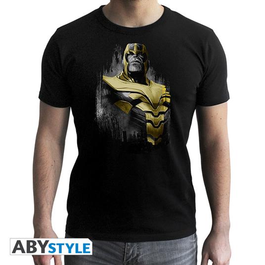 Marvel. Tshirt "Titan" Man Ss Black. New Fit