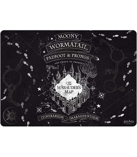 Harry Potter - Abystyle - Mousepad - Tappetino Per Mouse - Mappa Del Malandrino - Marauder'S Map -35X25 Cm - Gaming - 2