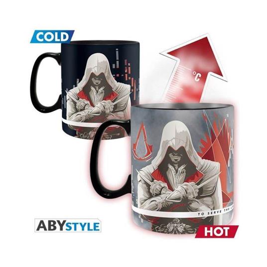 Tazza Termosensibile Assassin's Creed The Assassins 460 ml Abystyle - 2
