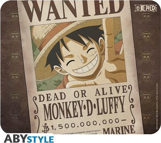 One Piece: ABYstyle - Wanted Luffy Flexible (Mousepad / Tappetino Mouse) - 2