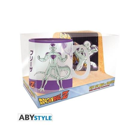 Gift set Dragon Ball: Tazza 460 ml e Sottobicchiere Goku vs Freezer 460 ml Abystyle - 3