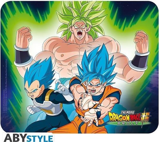 Dragon Ball: ABYstyle - Broly Vs Goku & Vegeta Flexible (Mousepad / Tappetino Mouse) - 2