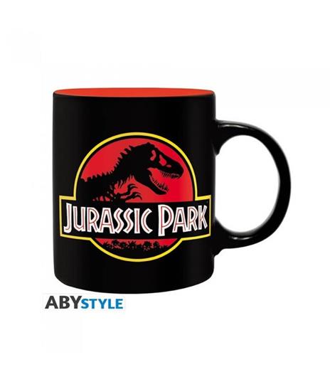 Jurassic Park Mug T-Rex - Tazza da 320 ml con Logo JP - Abystyle - 2