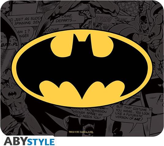 Dc Comics: ABYstyle - Batman Logo Flexible (Mousepad / Tappetino Mouse) - 2