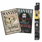 One Piece Wanted Brook & Chopper Set 2 Chibi Poster