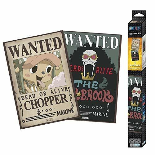 One Piece Wanted Brook & Chopper Set 2 Chibi Poster