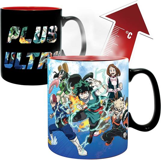 Abystyle 185114 Tazza Abymug922 My Hero Academia Heat Change Heros, 460 ml, Multicolore, 200513