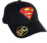 Dc Comics: Superman Black Logo Cap (Cappellino)