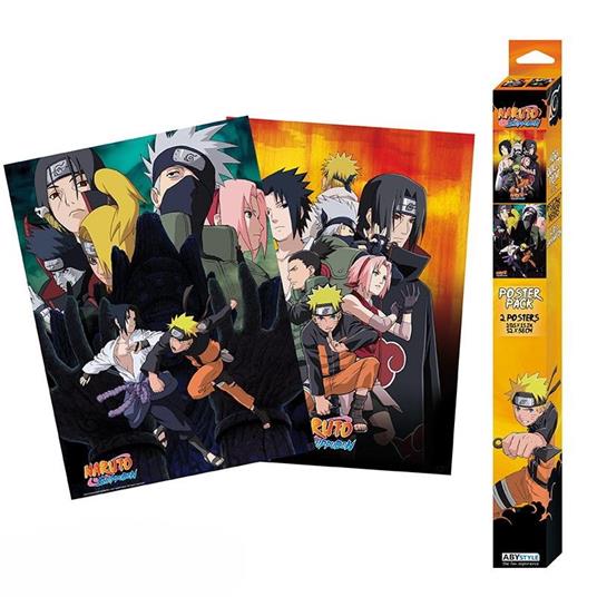 Naruto Shippuden: GB Eye - Ninjas (Set 2 Chibi Posters 52X38)