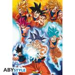 Dragon Ball Super: ABYstyle - Goku's Transformations (Poster 91,5X61 Cm)