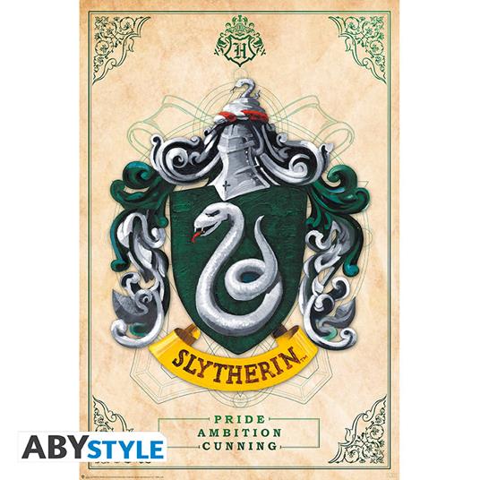 Harry Potter: ABYstyle - Slytherin (Poster 91,5X61 Cm)
