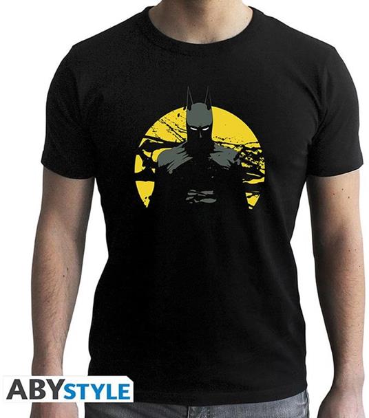 Dc Comics: Batman Black New Fit (T-Shirt Unisex Tg. S)