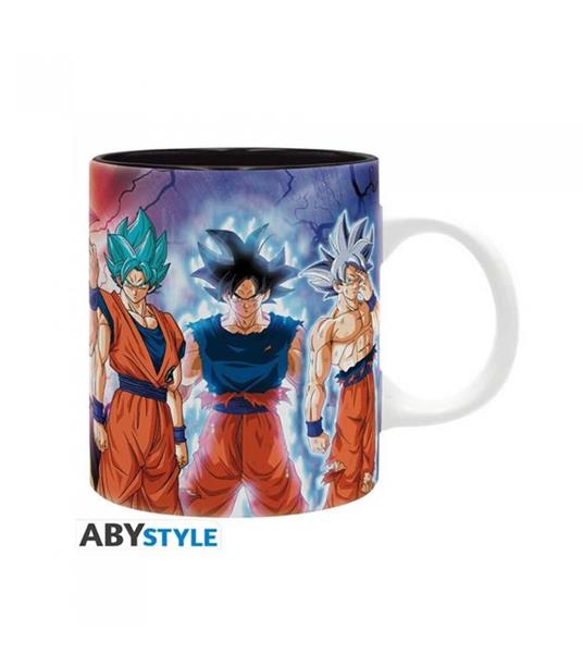 Dragon Ball Mug "Goku Transformations" - Tazza da caffè da 320 ml "Le Trasformazioni di Goku" - Abystyle - 2