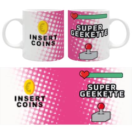 Retro Gaming: The Good Gift - Happy Mix - Super Geekette (Mug 320 ml / Tazza)