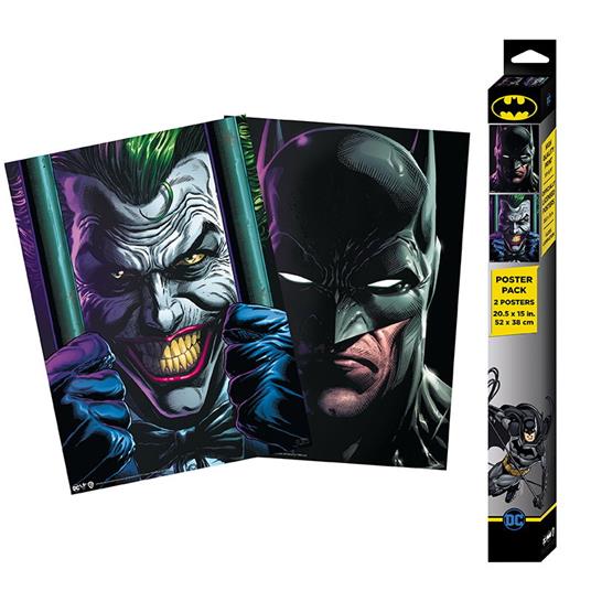 Dc Comics: ABYstyle - Batman And Joker (Set 2 Chibi Posters 52 X 38)