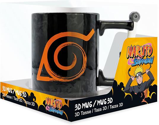 Naruto Shippuden - Tazza 3d Handle - Kunai Konoha Gadget - ABYSTYLE - 4