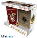 Harry Potter - Bicchiere Xxl + Spilla + Agenda 