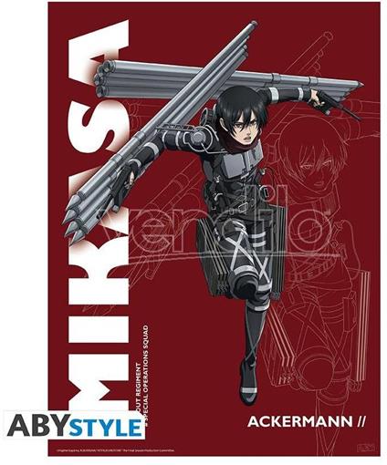 Attack On Titan - Poster "season 4 Mikasa" (52x38)