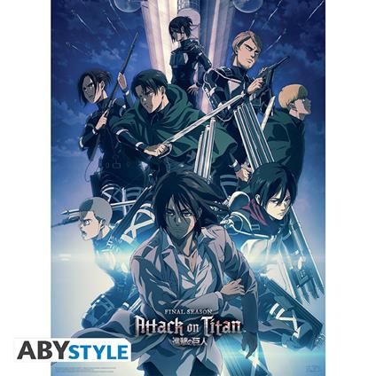 Attack On Titan: Poster "S4 Group Shot" (52X38)