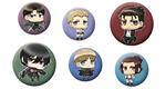 Attack On Titan: ABYstyle - Chibi Characters (Badge Pack / Set Spille)