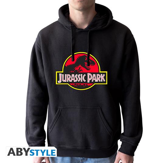 Jurassic Park - Sweat - "Logo" Man Without Zip Black