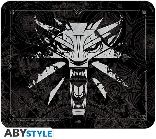 The Witcher - Flexible Tappetino Per Mouse - Wolf School