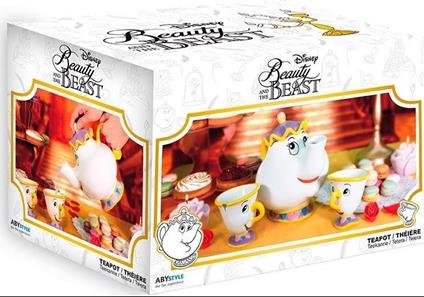 Set Teiera + 2 tazzine Beauty & Beast Mrs Potts & Chip