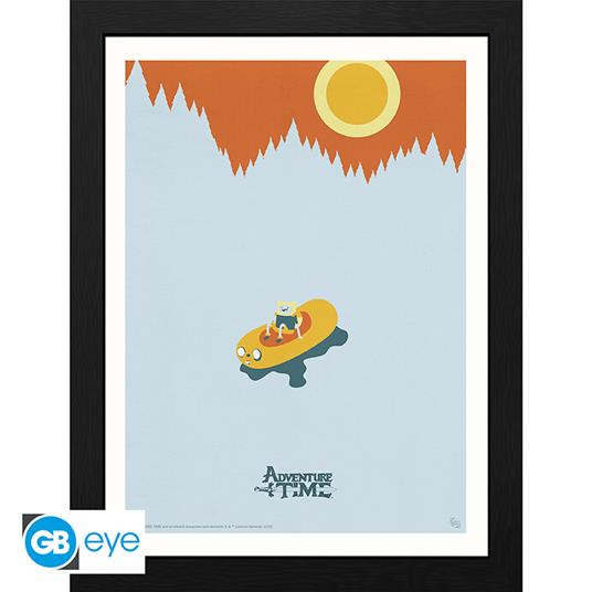 Adventure Time: Gb Eye - Adventure (Stampa In Cornice 30X40 Cm)