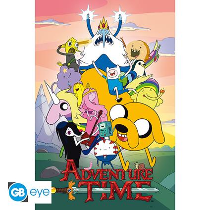 Adventure Time: Gb Eye - Group (Poster 91.5X61 Cm)