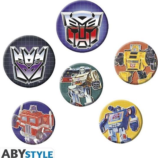 Transformers - Badge Pack - Transformers First Generation X4