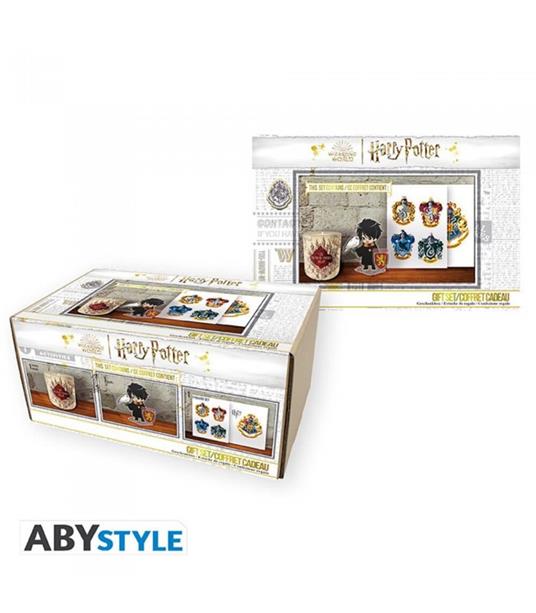 Gift Box Harry Potter - Confezione Candela + Acryl + Set Adesivi