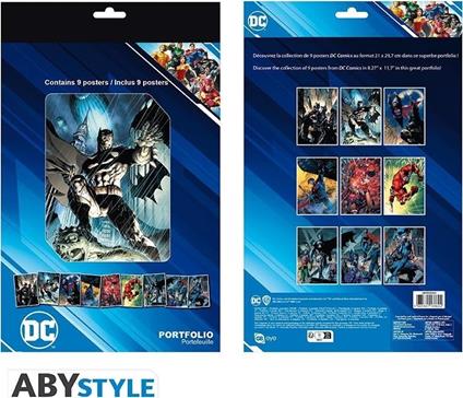 Dc Comics - Portfolio 9 Posters Justice League (21X29,7)