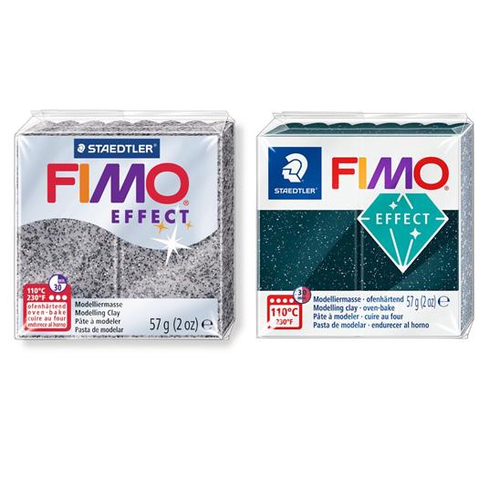 2 argilla polimerica Fimo Effect 57g Pietra - Staedtler - Cartoleria e  scuola